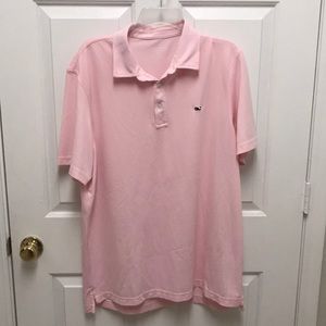 Men’s large pink Vineyard Vines Polo